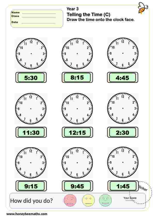 Telling the Time (C)